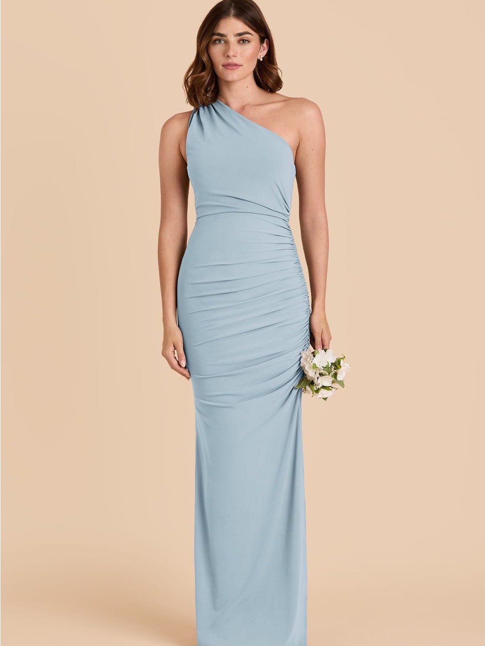 Birdy Grey - Claudia Dress Luxe Stretch Knit Sky Blue